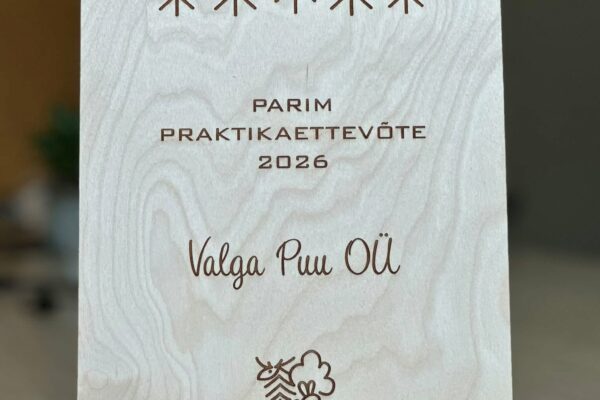 Parim praktikaettevõte 2026